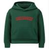 Daxton Youth Unisex Pullover Cities State Hoodie Mid-Weight Fleece Sweater - Milwaukee Hunter Red, S view 1