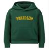 Daxton Youth Unisex Pullover Cities State Hoodie Mid-Weight Fleece Sweater - Portland Hunter Gold, S view 1