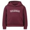 Daxton Youth Unisex Pullover Cities State Hoodie Mid-Weight Fleece Sweater - Oklahoma Burgundy White, XL view 1