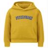 Daxton Youth Unisex Pullover Cities State Hoodie Mid-Weight Fleece Sweater - Pittsburgh Gold Royal, XS view 1