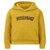 Daxton Youth Unisex Pullover Cities State Hoodie Mid-Weight Fleece Sweater - Pittsburgh Gold Black, L view 1