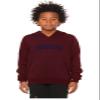 Daxton Youth Unisex Pullover Cities State Hoodie Mid-Weight Fleece Sweater - Pennsylvania Burgundy Navy, S view 2