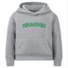 Daxton Youth Unisex Pullover Cities State Hoodie Mid-Weight Fleece Sweater - Philadelphia Heather Gray Green, XS view 1