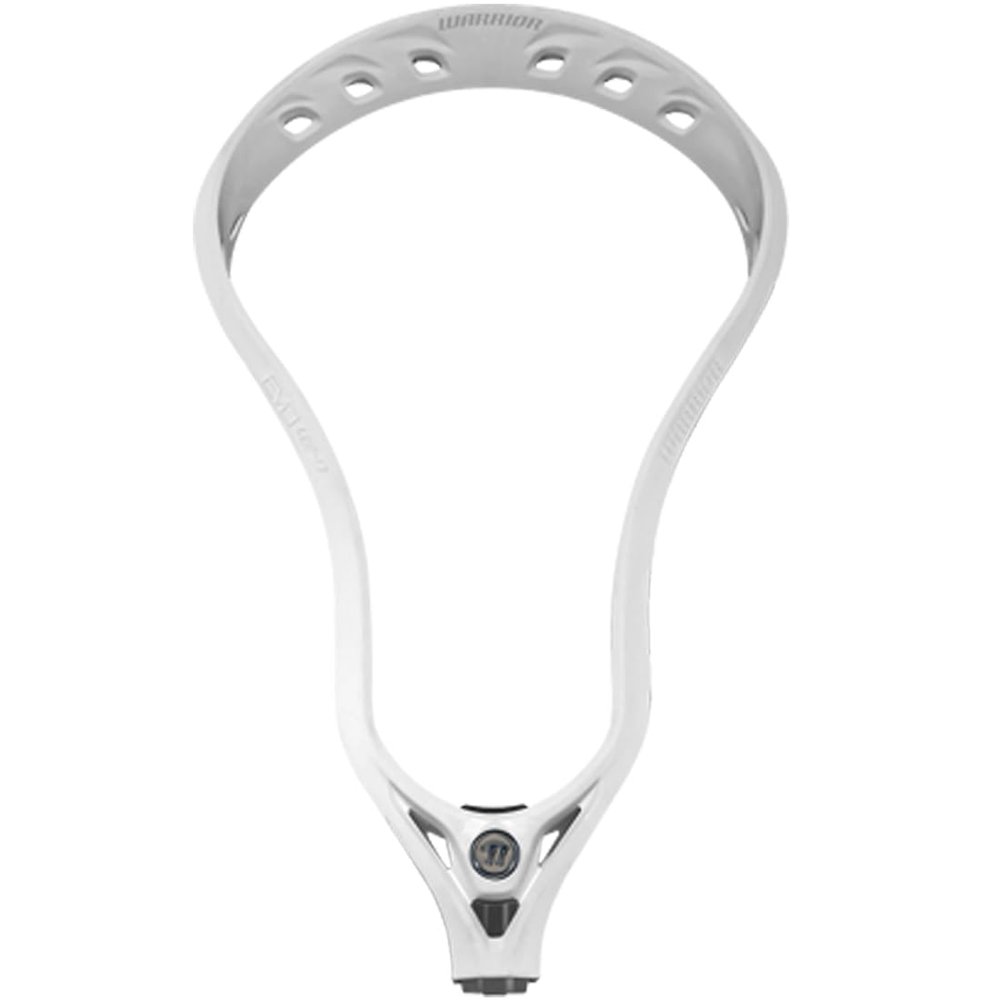 Warrior Evo QX-D Lacrosse Head, Unstrung (White)