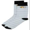 DB Fan Gear Missouri TigersWhite Stripe Dress Socks view 1