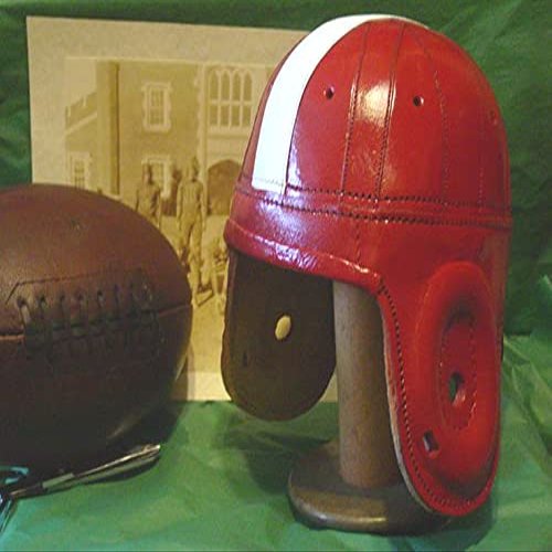 Past Time Sports 1940 Georgia Bull Dog Leather Football Helmet