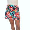 Autumn Leaves Print Flutter Style Golf/Tennis Skort/Skirt - Made in USA (Small (2-6)) Rainbow view 4