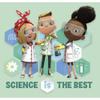 Fifth Sun Ada Twist, Scientist Science Group Girls Short Sleeve Tee Shirt, Mint, Medium view 2