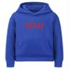 Daxton Youth Unisex Pullover Cities State Hoodie Mid-Weight Fleece Sweater - Texas Royal Red, L view 1