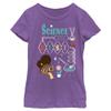 Fifth Sun Ada Twist, Scientist Rosie Girls Short Sleeve Tee Shirt, Purple Berry, X-Large view 1