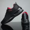 Men's Lightweight Lace Up Mesh Sneakers Outdoor Athletic Running Shoes Casual Sport Shoes Runing Breathable Shoes Sneakers Red view 3