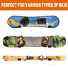 Poskad Snowboard Wall Rack,Ski Wall Mount Display, Home and Garage Snowboard Storage,Solid Aluminum Shelf Brackets. (1 Set) view 2
