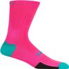 Giro HRc Team Sock Bicycle Socks Neon Pink/Screaming Teal X-Large view 1