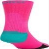 Giro HRc Team Sock Bicycle Socks Neon Pink/Screaming Teal X-Large view 2