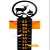 SWEN Products Deer Buck Steel Metal Lawn Scoreboard view 1