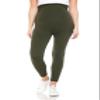 Leggings Depot Women's Maternity Leggings Over The Belly Pregnancy Casual Yoga Tights (Olive, Small) view 2