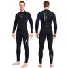 WYYHAA Ultra Stretch 3mm Neoprene Wetsuit, Men's Full Length 5 mm Diving Suit for Snorkeling, Scuba Diving and Other Water Sports,B,XXL view 2