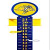 SWEN Products SDSU Jack Rabbits Steel Metal Lawn Scoreboard view 1