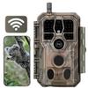 Folgtek WiFi Trail Camera Game Cam 64MP 1296P HD Video Sound Recording, Clear Night Vision & 0.1s High Sensitivity Motion Detection 120 Wide Angle for Wildlife, Observation of Backyard, Farm view 1
