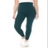 Leggings Depot Women's Maternity Leggings Over The Belly Pregnancy Casual Yoga Tights (Forest Teal, X-Large) view 2