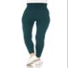 Leggings Depot Women's Maternity Leggings Over The Belly Pregnancy Casual Yoga Tights (Forest Teal, X-Large) view 3