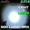 LaserTac Lasertac Rechargeable Green Laser Light Combo for Subcompact Pistols and Handguns with Rails, Compatible wit view 2