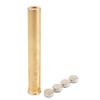 Premium Quality, Cal .410 Red Dot Laser Bore Sight Cartridge, Boresighter, Made of Brass (New Version) view 1
