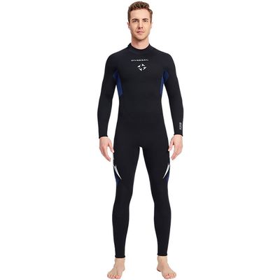 WYYHAA Ultra Stretch 3mm Neoprene Wetsuit, Men's Full Length 5 mm Diving Suit for Snorkeling, Scuba Diving and Other Water Sports,A,XL