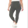 Leggings Depot Women's Maternity Leggings Over The Belly Pregnancy Casual Yoga Tights (Heather Charcoal, X-Large) view 2