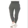 Leggings Depot Women's Maternity Leggings Over The Belly Pregnancy Casual Yoga Tights (Heather Charcoal, X-Large) view 3