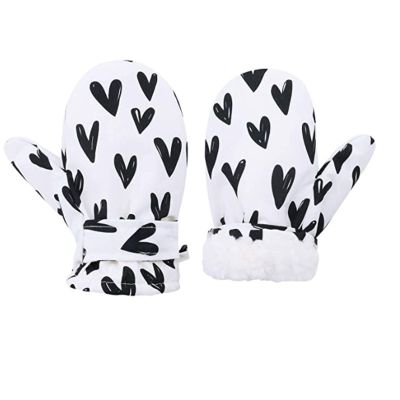 Toddler Winter Mittens Kids Snow Warm Gloves Cartoon Cute Ski Mittens Windproof Gloves for Girls Boys (A, 2-4 Years)