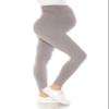Leggings Depot Women's Maternity Leggings Over The Belly Pregnancy Casual Yoga Tights (Light Grey, Medium) view 1