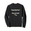 Funny Christmas - Happy-Holly Days and Peas on Earth Sweatshirt view 1
