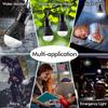 FLY2SKY Portable LED Tent Lamp Emergency Lights with Hook, Hurricane Bulb Lantern Equipment for Camping, Hiking, Backpacking, Fishing Outage, Multicolor, 4 Pack view 4