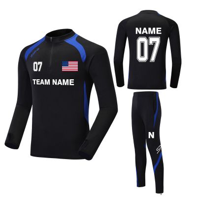 Custom Training ToCustom Training Top Personalized Soccer Jersey Long Sleeve with any Name Team Number Logop Personalized Soccer Jersey Long Sleeve with Name Team Number Logo