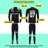 Custom Training ToCustom Training Top Personalized Soccer Jersey Long Sleeve with any Name Team Number Logop Personalized Soccer Jersey Long Sleeve with Name Team Number Logo view 2