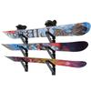 Poskad Snowboard Wall Mount Rack Display Wall Holder,Adjustable Storage Layers Space Saving Design,Home and Garage SKi Board Storage. (1 Set) view 2