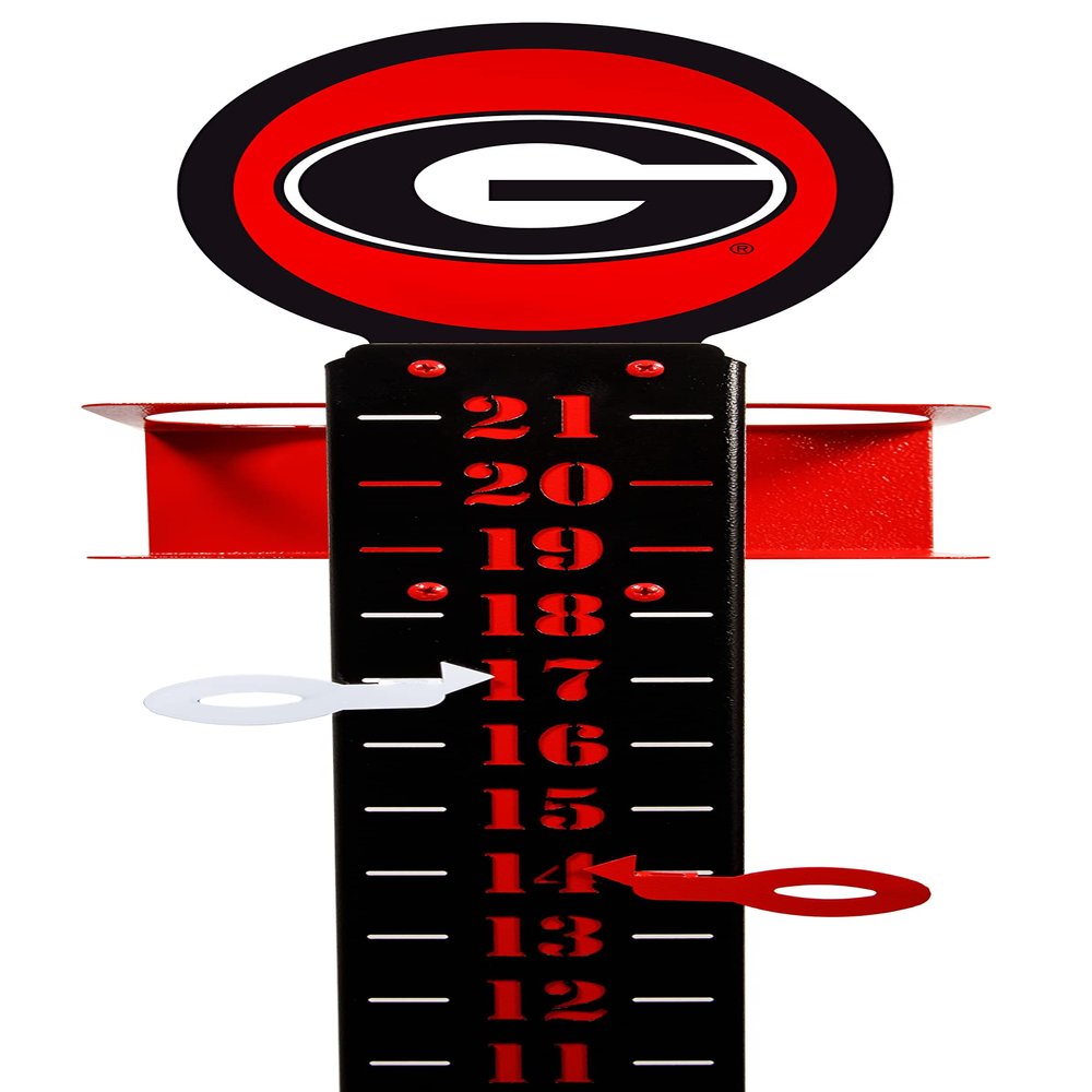 SWEN Products Georgia Bulldogs Steel Metal Lawn Scoreboard