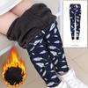 Girl Winter Thick Warm Pant Kids Pants Plus Velvet Leggings Baby Warm Trousers Children Clothing Infant Slim Pants (Black, 3-4 Years) view 2