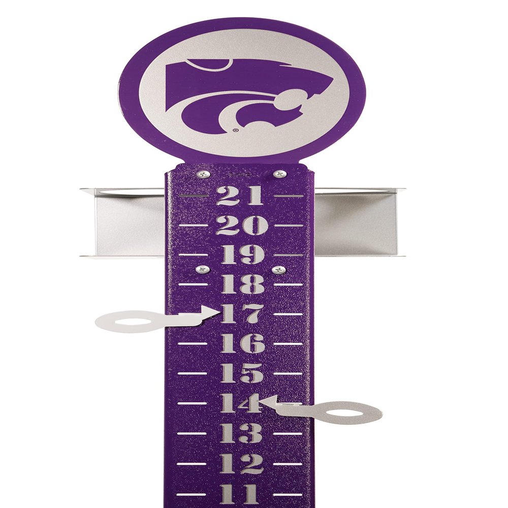 SWEN Products Kansas State Wildcats Steel Metal Lawn Scoreboard