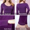 HEROBIKER Women's Thermal Underwear Set Ultra Soft Top & Bottom Base Layer Long Johns Winer Warm with Fleece Lined Purple X-Small view 4