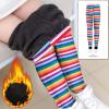 Girl Winter Thick Warm Pant Kids Pants Plus Velvet Leggings Baby Warm Trousers Children Clothing Infant Slim Pants (Multicolor, 6-7 Years) view 2