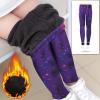 Girl Winter Thick Warm Pant Kids Pants Plus Velvet Leggings Baby Warm Trousers Children Clothing Infant Slim Pants (Purple, 7-8 Years) view 2