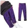 Girl Winter Thick Warm Pant Kids Pants Plus Velvet Leggings Baby Warm Trousers Children Clothing Infant Slim Pants (Purple, 7-8 Years) view 3