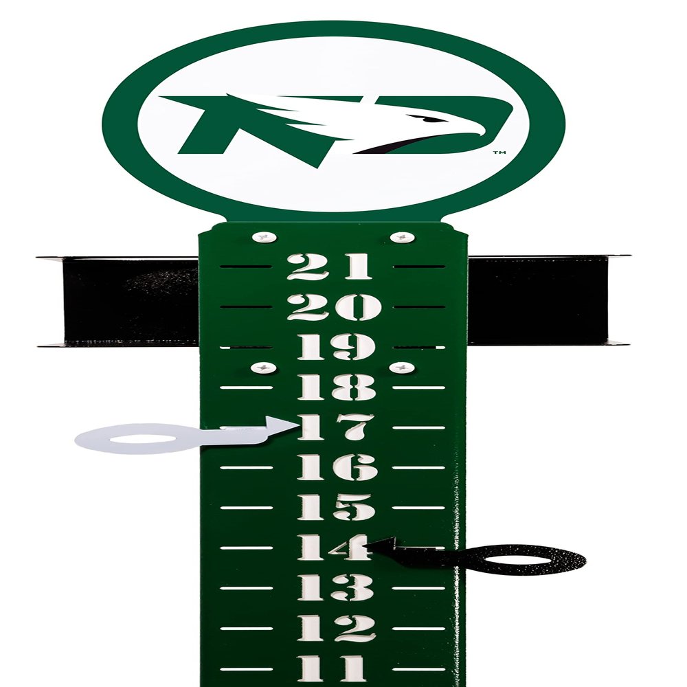 SWEN Products North Dakota Fighting Hawks Steel Metal Lawn Scoreboard