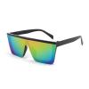 FEISEDY Kids Sunglasses, Flat Top Shield Square Sunglasses with Rimless Fashion Shades for Age 1-7, B4061 view 1