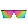 FEISEDY Kids Sunglasses, Flat Top Shield Square Sunglasses with Rimless Fashion Shades for Age 1-7, B4061 view 2