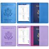 Eoehro Passport Holder for Travel Essentials-2Pack, Passport Wallet Cover Case for Travel Must Haves Accessories,Passport Book Holders for Women and Men view 2