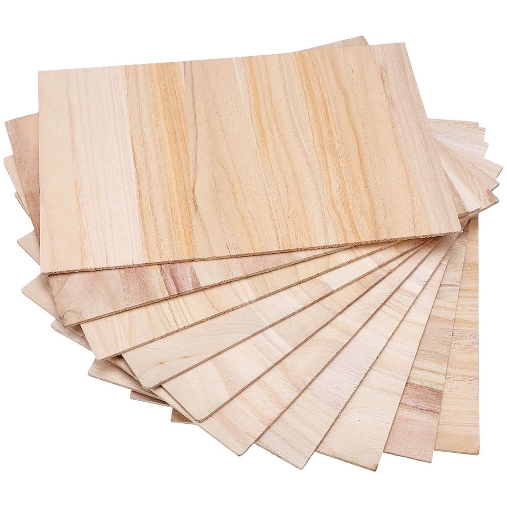 LIOOBO 10Pcs Taekwondo Boards for Breaking 3mm Thick Taekwondo Breaking Punching Wood Wooden Kick Board Training Accessory for Karate Practice Performing for Kids and Adults 11.6X8 Inch