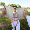 LIOOBO 10Pcs Taekwondo Boards for Breaking 3mm Thick Taekwondo Breaking Punching Wood Wooden Kick Board Training Accessory for Karate Practice Performing for Kids and Adults 11.6X8 Inch view 2